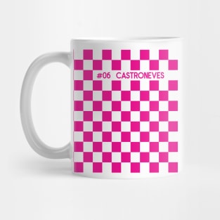 Helio Castroneves Racing Flag Mug